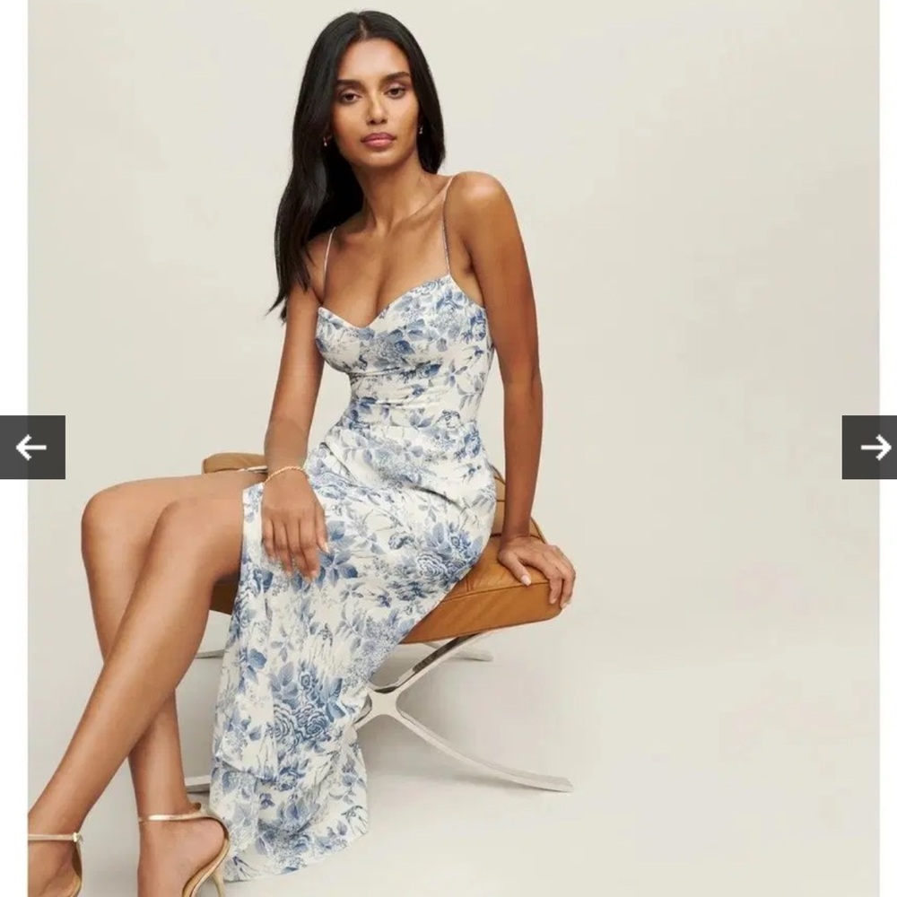 NWT Reformation Pompadour Kourtney Dress Plus Size 20 - Picture 3 of 9